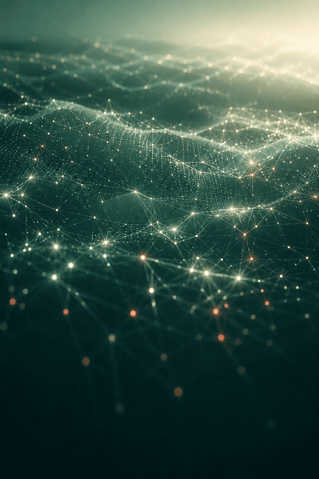 A connected network of data nodes